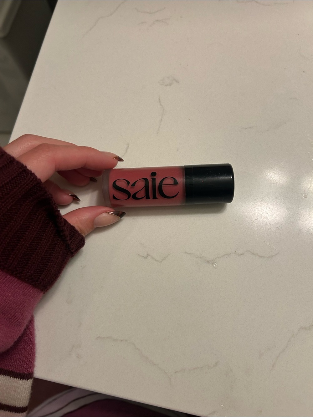 Saie Dew Blush Liquid Cream Shade Chilly